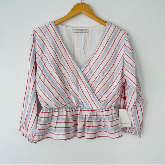 The Good Jane Something Special Surplice Blouse Revolve Brand - Picture 3 of 8